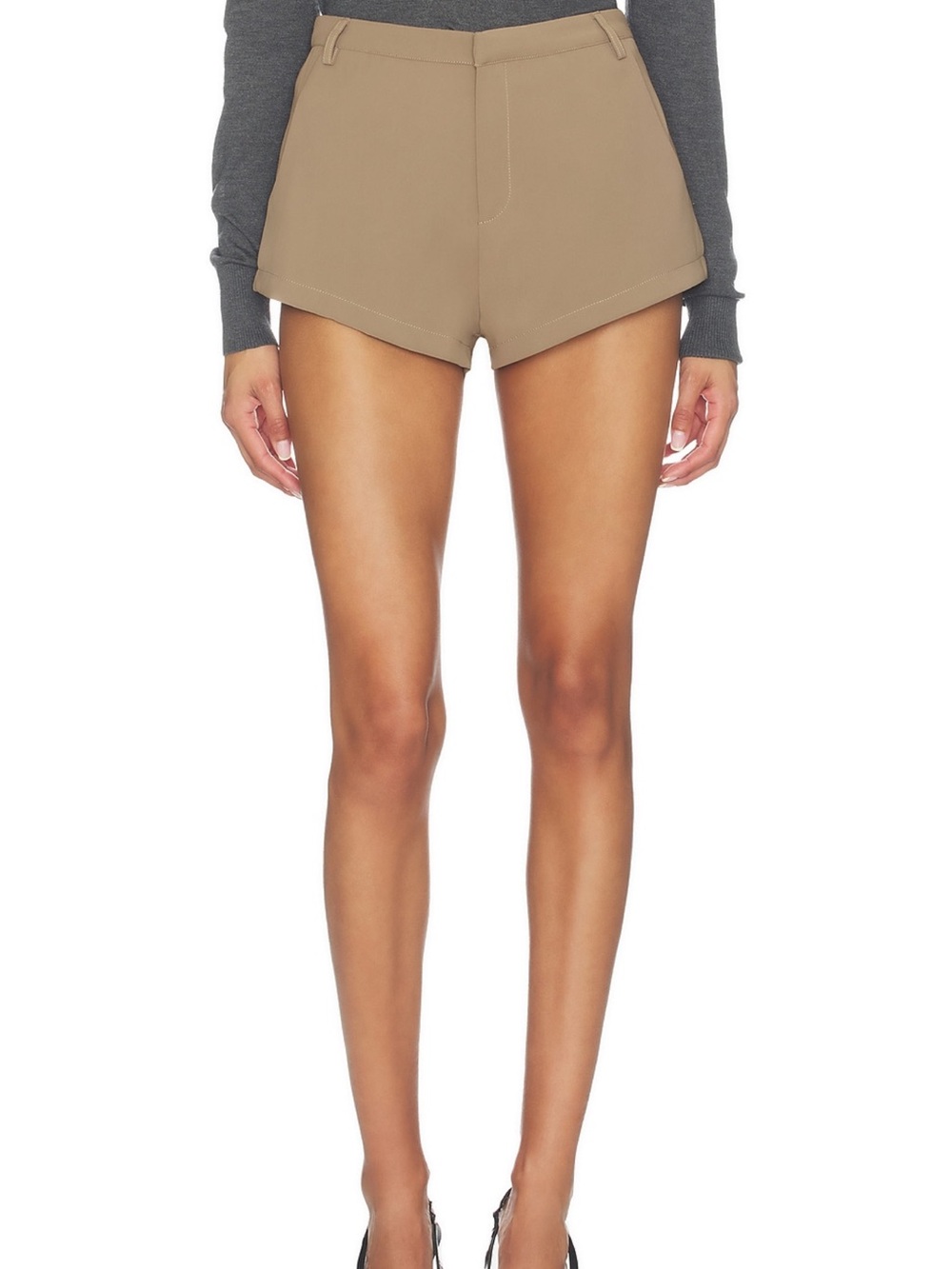 superdown Jacinth Hot Short in Taupe